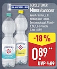 Medium im Angebot bei ALDI Nord in Hattingen Medium Angebote von Gerolsteiner bei ALDI Nord Hattingen für 0,89 €