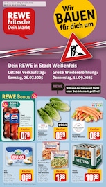 Bier im REWE Prospekt in Weißenfels Aktueller REWE Prospekt mit Bier, "Dein Markt", Seite 1
