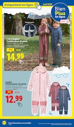 Offre Combinaison bébé dans le catalogue Lidl du moment à la page 70