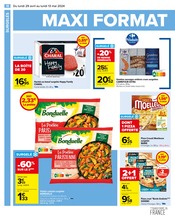 Pizza Angebote im Prospekt "Maxi format mini prix" von Carrefour auf Seite 22