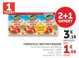 Tomacouli nature - PANZANI à 3,18 € dans le catalogue U Express