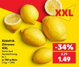 Aktuelle Zitronen Angebote bei Kaufland in Wuppertal Aktuelles Zitronen Angebot bei Kaufland in Wuppertal ab 1,49 €