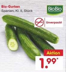 Bio-Gurken bei Netto Marken-Discount in Mülheim Bio-Gurken im Angebot bei Netto Marken-Discount Mülheim für 1,99 €