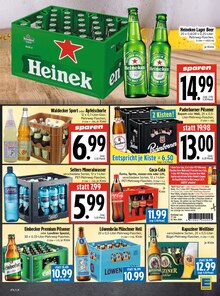 Bier im aktuellen EDEKA Prospekt (Gießen) Bier im EDEKA Prospekt "Aktuelle Angebote" mit 16 Seiten (Gießen)