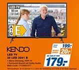 LED TV 32 LED 3241 B bei expert im Prospekt "" für 199,00 €