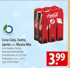 Coca-Cola oder Fanta oder Sprite oder Mezzo Mix Angebote bei famila Nordost Walsrode für 3,99 €