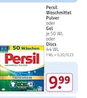 Waschmittel Pulver oder Gel oder Discs von Persil im aktuellen Rossmann Prospekt für 9,99 €