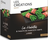 Les Habillés, 6 fagots de haricots verts lardés surgelés - Intermarché en promo chez Intermarché Super Les Habillés, 6 fagots de haricots verts lardés surgelés - Intermarché dans le catalogue Intermarché Super