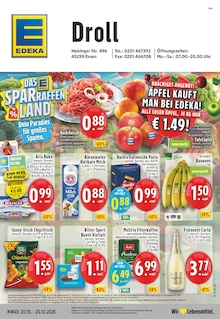Aktueller EDEKA Prospekt "Aktuelle Angebote" für Essen Aktueller EDEKA Prospekt für Essen mit Seiten