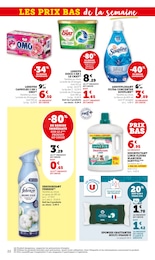 Offre Lessive dans le catalogue U Express du moment à la page 22