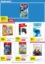 Offre Nintendo Switch dans le catalogue Carrefour du moment à la page 66