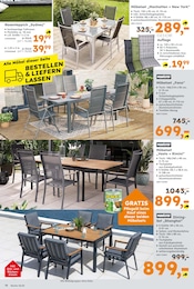 Aktueller Globus-Baumarkt Prospekt mit Tisch, "Immer eine Idee besser", Seite 10