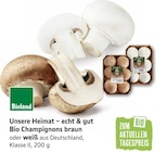 Bio Champignons braun im Angebot bei Marktkauf in Friedrichshafen Bio Champignons braun Angebote von Unsere Heimat – echt & gut, Bioland bei Marktkauf Friedrichshafen