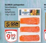 Lachsportion im Angebot bei GLOBUS in Wetzlar Lachsportion Angebote von GLOBUS bei GLOBUS Wetzlar für 9,99 €