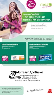 Aktueller mea - meine apotheke Prospekt für Bergisch Gladbach mit  Seiten
