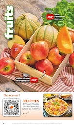 Prix et réduction Melon Charentais dans le prospectus Colruyt en cours Offre Melon Charentais dans le catalogue Colruyt du moment à la page 6