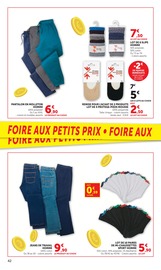 Promos Chaussettes dans le catalogue "SUPER U" de Super U Chaussettes en promo dans le catalogue Super U à la page 42