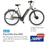 City-E-Bike Cita 2403 Angebote bei ALDI SÜD Stuttgart für 1.699,00 €