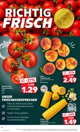 Pfirsiche im Kaufland Prospekt "EXTRA-ANGEBOTE" auf Seite 2