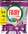 TABLETTES LAVE VAISSELLE FAIRY - FAIRY - Auchan Supermarché à Saint-Étienne-du-Rouvray TABLETTES LAVE VAISSELLE FAIRY - FAIRY en promo chez Auchan Supermarché Saint-Étienne-du-Rouvray à 9,59 €
