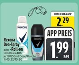 Deo-Spray von Rexona im aktuellen EDEKA Prospekt für 1,99 €