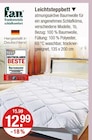 Bettdecke im V-Markt Prospekt Leichtsteppbett von fan frankenstolz im aktuellen V-Markt Prospekt für 12,99 €