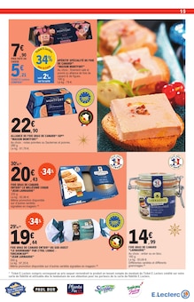 Promo Foie Gras dans le catalogue E.Leclerc du moment à la page 15