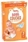 Bébé Couches Maxi Absorbantes T3 4-9kg x70 - Netto en promo à 5,88 € chez Netto Bébé Couches Maxi Absorbantes T3 4-9kg x70 - Netto dans le catalogue Netto