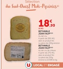 Bethmale - Jean Faup en promo chez U Express Bordeaux à 18,90 €