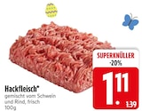 Aktuelles Hackfleisch Angebot bei EDEKA in Regensburg ab 1,11 €