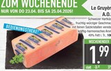 Le Gruyère A.O.P. von  im aktuellen EDEKA Prospekt für 1,99 €