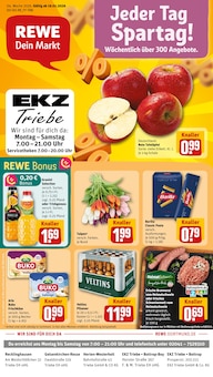 REWE Prospekt Dein Markt mit 32 Seiten