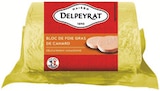 Foie gras de canard delperyat - DELPERYAT en promo chez Supermarchés Match Amiens à 21,99 €