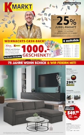 Couchtisch im Wohn Schick Prospekt in Sindelfingen Aktueller Wohn Schick Prospekt mit Couchtisch, "WEIHNACHTS-CASH-BACK!", Seite 1