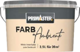 Farbambiente im Angebot bei Globus-Baumarkt in Neu-Ulm Farbambiente Angebote von Primaster bei Globus-Baumarkt Neu-Ulm für 25,99 €