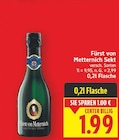 Sekt von Fürst von Metternich im aktuellen E center Prospekt für 1,99 €