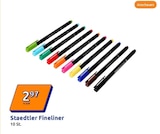 Fineliner im Action Prospekt Fineliner von Staedtler im aktuellen Action Prospekt für 2,97 €