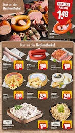 Knoblauchwurst Angebot im aktuellen REWE Prospekt auf Seite 15