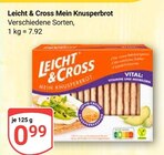 Mein Knusperbrot Angebote von Leicht & Cross bei GLOBUS Krefeld für 0,99 €