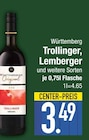 Rotwein im EDEKA Prospekt Trollinger von Württemberg im aktuellen EDEKA Prospekt für 3,49 €