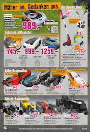 Rasenmäher Angebot & Preis im aktuellen Hornbach Prospekt Rasenmäher Angebot im aktuellen Hornbach Prospekt auf Seite 15