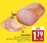 EDEKA - Lachsschinken Angebot im Prospekt Lachsschinken bei EDEKA im Prospekt "" für 1,79 €