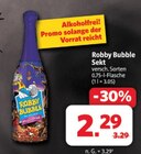 Robby Bubble Sekt im Angebot bei Markant Nordwest in Emden Robby Bubble Sekt Angebote bei Markant Nordwest Emden für 2,29 €
