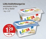 Halbfettmargarine von Lätta im aktuellen V-Markt Prospekt für 1,29 €