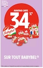 Promo 34% AVANTAGE CARTE SUR TOUT BABYBEL à  dans le catalogue Intermarché à Mondreville