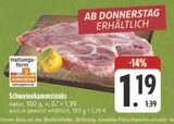 Schweinekammsteaks Angebot in Neubrunn Schweinekammsteaks im aktuellen Prospekt bei EDEKA in Neubrunn