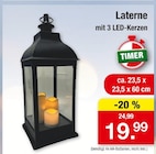 Laterne Angebote bei Zimmermann Rüsselsheim für 19,99 €