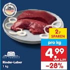 Aktuelles Rinder-Leber Angebot bei Netto Marken-Discount in Hamburg ab 4,99 €