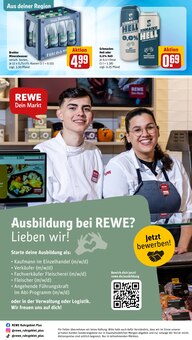 Mineralwasser im aktuellen REWE Prospekt (Duisburg) Mineralwasser im REWE Prospekt "Dein Markt" mit 33 Seiten (Duisburg)