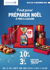 Prospectus E.Leclerc à Pithiviers, "Tout pour PRÉPARER NOËL À PRIX E.LECLERC", 36 pages de promos valables du 02/12/2025 au 13/12/2025